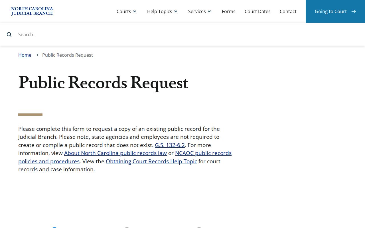 West Jefferson public court record request source